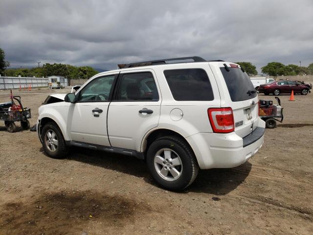 1FMCU0D77AKA02550 - 2010 FORD ESCAPE XLT WHITE photo 2