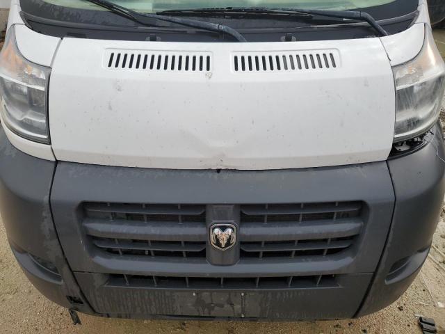 3C6TRVDG1HE527904 - 2017 RAM PROMASTER 2500 HIGH WHITE photo 12