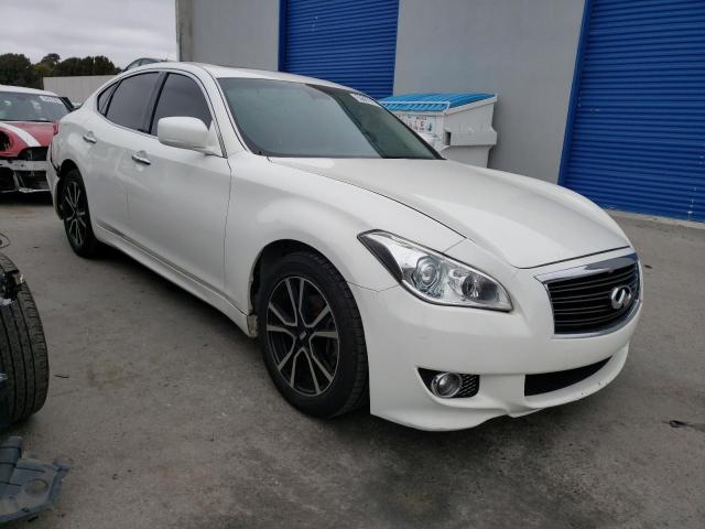 JN1BY1APXEM260153 - 2014 INFINITI Q70 3.7 WHITE photo 4