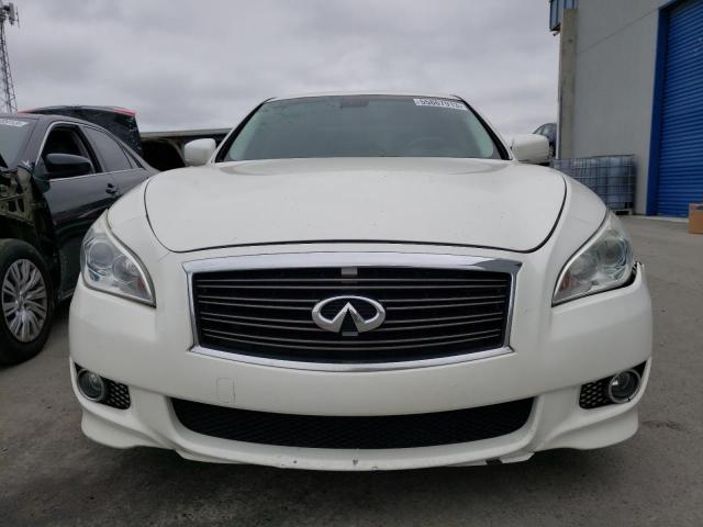 JN1BY1APXEM260153 - 2014 INFINITI Q70 3.7 WHITE photo 5