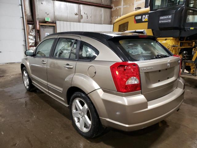 1B3HE78K97D344613 - 2007 DODGE CALIBER R/T TAN photo 2