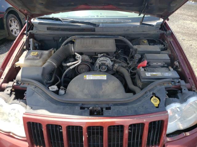 1J8GR48K98C144862 - 2008 JEEP GRAND CHER LAREDO RED photo 11