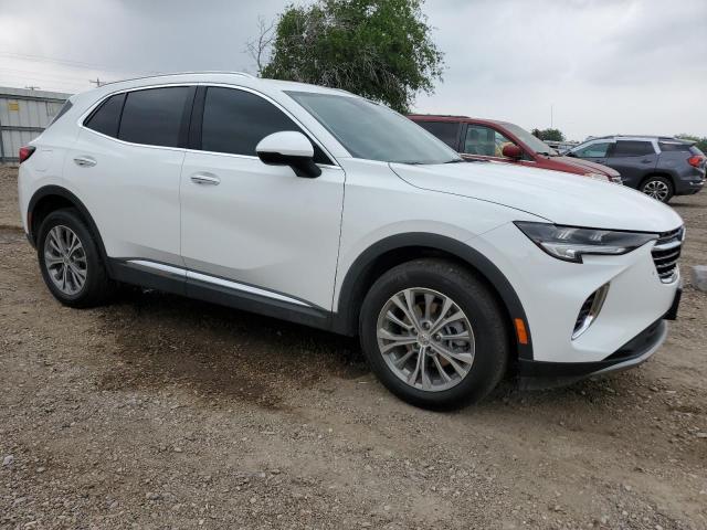 LRBFZMR4XPD203508 - 2023 BUICK ENVISION PREFERRED WHITE photo 4