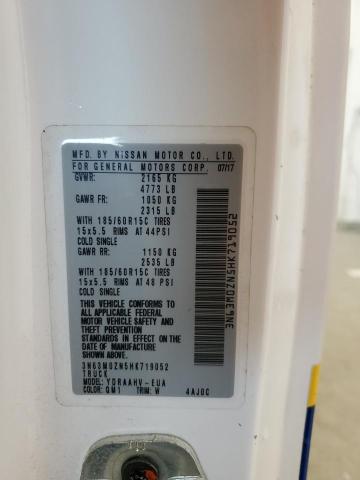 3N63M0ZN5HK719052 - 2017 CHEVROLET CITY EXPRE LT 白色 照片 13