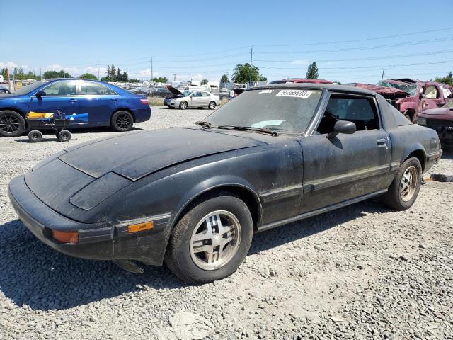 JM1FB3318D0702681 - 1983 MAZDA RX7 BLACK photo 1