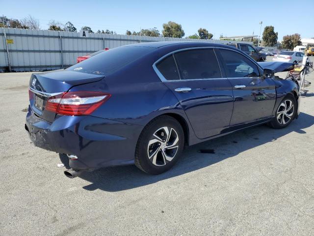 1HGCR2F34HA187489 - 2017 HONDA ACCORD LX BLUE photo 3