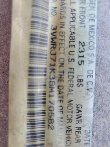 3VWRJ71K38M170582 - 2008 VOLKSWAGEN JETTA WOLFSBURG 银色 照片 14