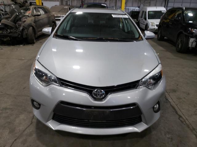 2T1BURHEXFC233416 - 2015 TOYOTA COROLLA L SILVER photo 5