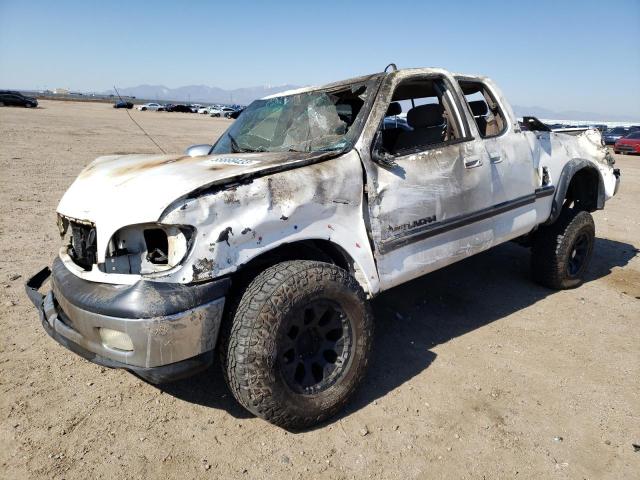 5TBBT44181S128780 - 2001 TOYOTA TUNDRA ACCESS CAB WHITE photo 1