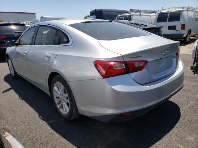 1G1ZJ5SU6GF312955 - 2016 CHEVROLET MALIBU HYBRID SILVER photo 2