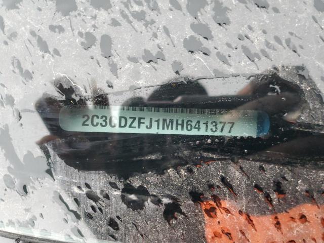 2C3CDZFJ1MH641377 - 2021 DODGE CHALLENGER R/T SCAT PACK BLUE photo 12