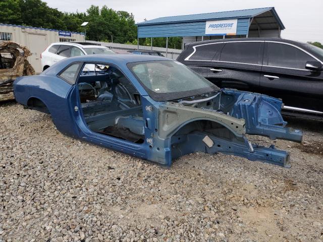 2C3CDZFJ1MH641377 - 2021 DODGE CHALLENGER R/T SCAT PACK BLUE photo 4