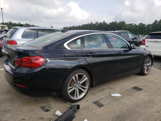 WBA4J1C5XKBM14662 - 2019 BMW 430I GRAN COUPE BLACK photo 3