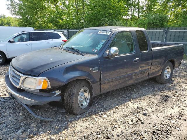 1FTRX17W0YNB16154 - 2000 FORD F150 BLUE photo 1