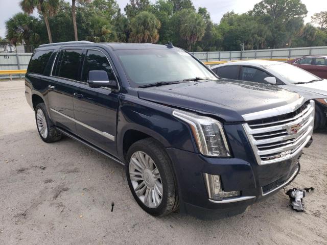 1GYS3KKJ8HR259032 - 2017 CADILLAC ESCALADE ESV PLATINUM BLUE photo 4