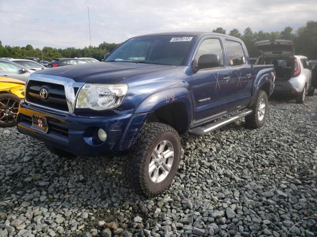 3TMJU62N56M008587 - 2006 TOYOTA TACOMA DOUBLE CAB PRERUNNER BLUE photo 2