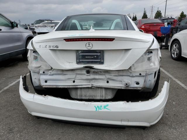 WDDPK4HA4EF090809 - 2014 MERCEDES-BENZ SLK 250 WHITE photo 6