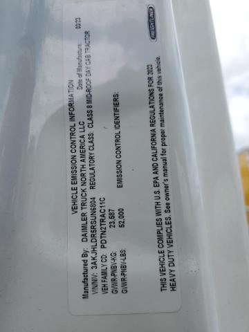 3AKJHLDR5RSUN6804 - 2024 FREIGHTLINER CASCADIA 1 თეთრი ფოტო 10