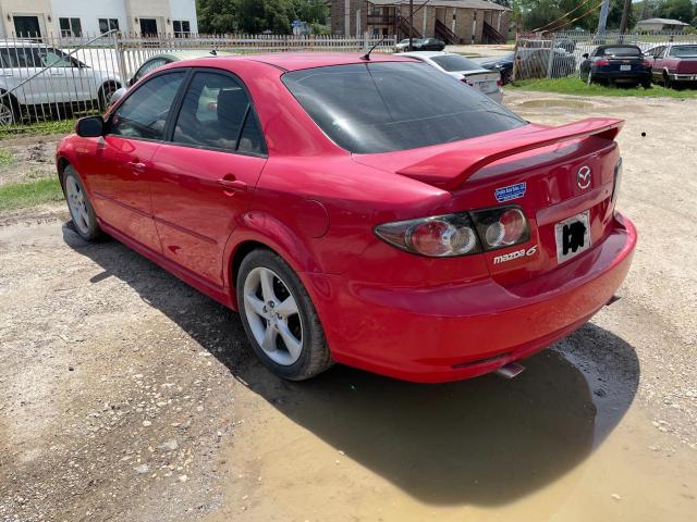 1YVHP80D585M07336 - 2008 MAZDA 6 S RED photo 3