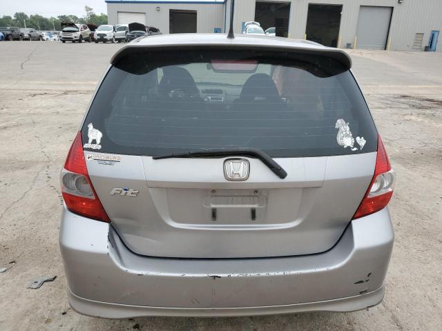 JHMGD38697S065049 - 2007 HONDA FIT S 银色 照片 6