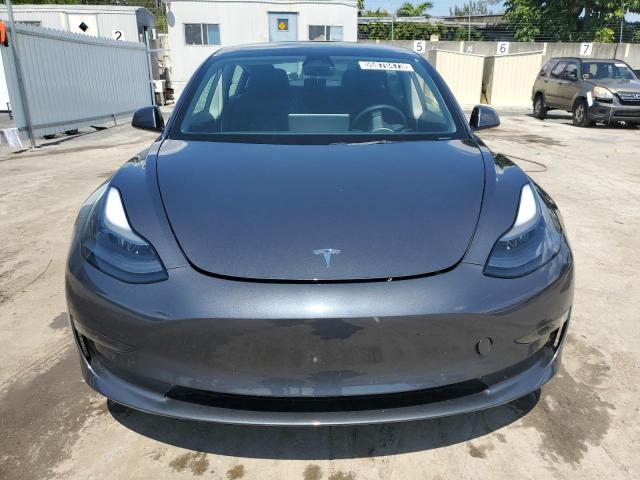 5YJ3E1EA4NF289494 - 2022 TESLA MODEL 3 GRAY photo 5