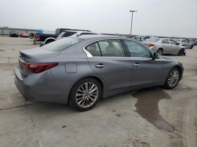 JN1EV7AP4KM515593 - 2019 INFINITI Q50 LUXE GRAY photo 3