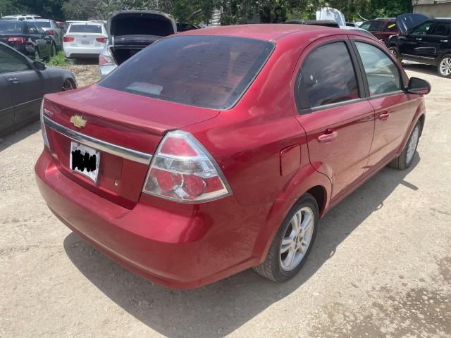 KL1TD5DE6BB119433 - 2011 CHEVROLET AVEO LS 红色 照片 4