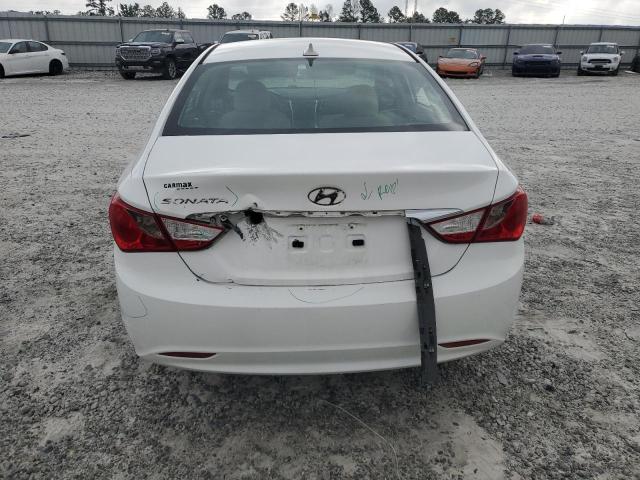 5NPEB4AC5DH799718 - 2013 HYUNDAI SONATA GLS WHITE photo 6