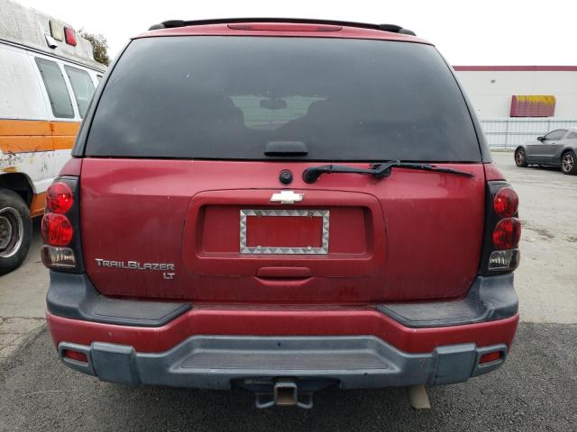 1GNDT13S952176897 - 2005 CHEVROLET TRAILBLAZE LS BURGUNDY photo 6