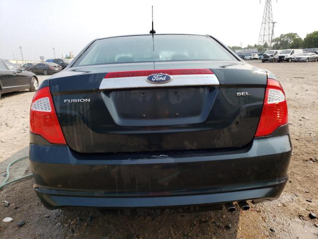 3FAHP0JA7AR386526 - 2010 FORD FUSION SEL GRAY photo 6