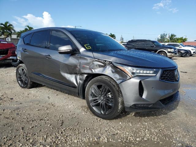 5J8TC1H68PL001832 - 2023 ACURA RDX A-SPEC GRAY photo 4