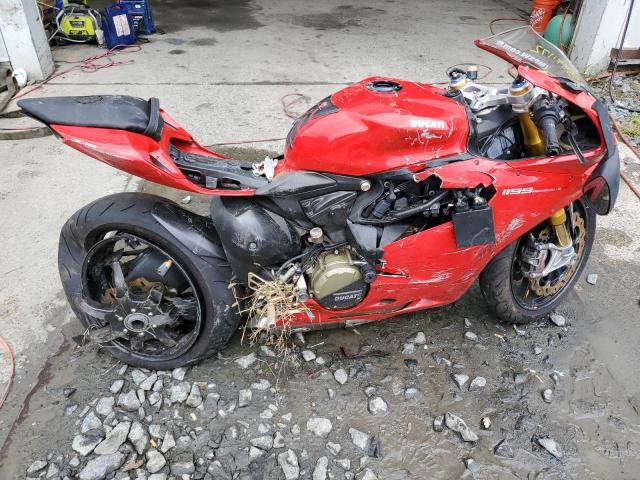 ZBM14BPW3CB001929 - 2012 DUCATI PANIGALE RED photo 9