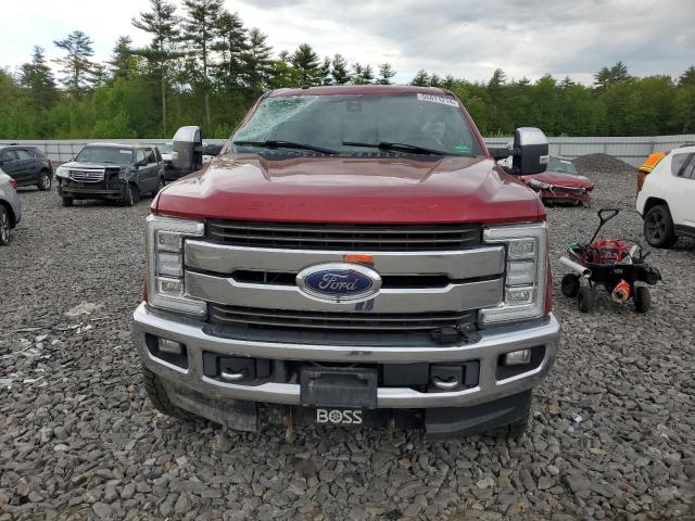 1FT7W2B68HEE09288 - 2017 FORD F250 SUPER DUTY RED photo 5