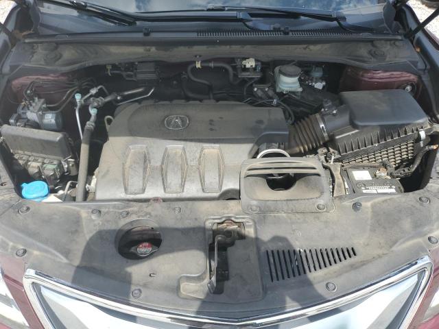 5J8TB4H70JL022422 - 2018 ACURA RDX ADVANCE MAROON photo 12