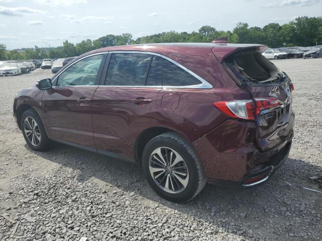 5J8TB4H70JL022422 - 2018 ACURA RDX ADVANCE MAROON photo 2
