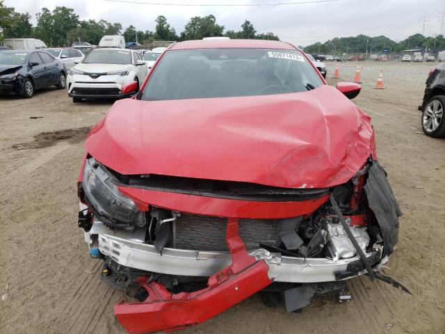 2HGFC2F89MH554280 - 2021 HONDA CIVIC SPORT 红色 照片 5