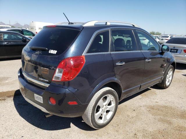 3GNAL4EK1ES645986 - 2014 CHEVROLET CAPTIVA LTZ BLUE photo 3