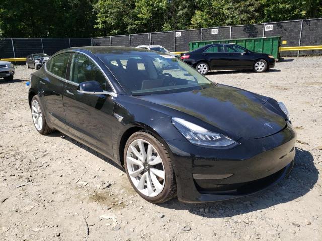 5YJ3E1EB2LF666233 - 2020 TESLA MODEL 3 BLACK photo 1