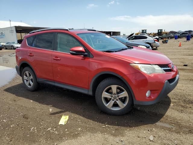 2T3RFREV7FW293608 - 2015 TOYOTA RAV4 XLE RED photo 4