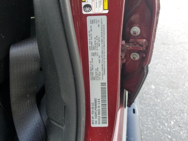 1C6SRFLP9SN698857 - 2025 RAM 1500 REBEL 勃艮第红 照片 13