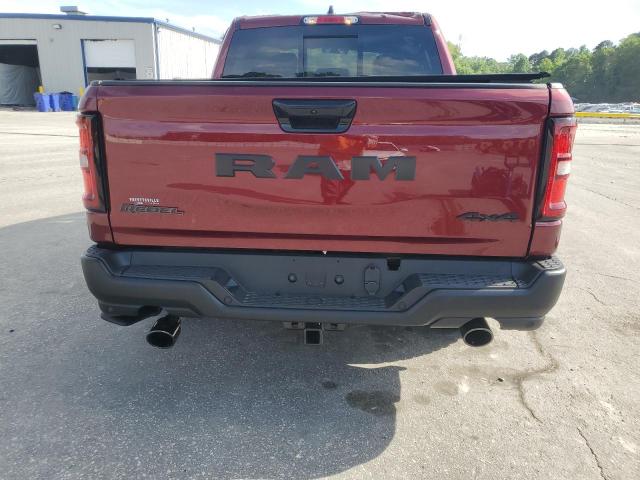 1C6SRFLP9SN698857 - 2025 RAM 1500 REBEL 勃艮第红 照片 6