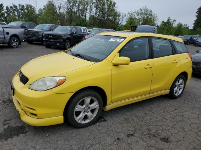 2T1KR32E64C203334 - 2004 TOYOTA COROLLA MA XR YELLOW photo 1