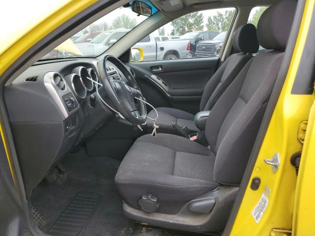 2T1KR32E64C203334 - 2004 TOYOTA COROLLA MA XR YELLOW photo 7