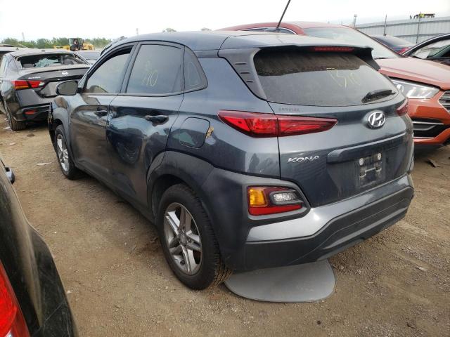 KM8K1CAA1KU253723 - 2019 HYUNDAI KONA SE GRAY photo 3