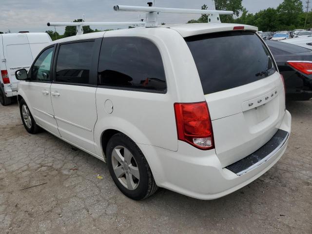 2C4RDGBG4DR662755 - 2013 DODGE GRAND CARA SE WHITE photo 2