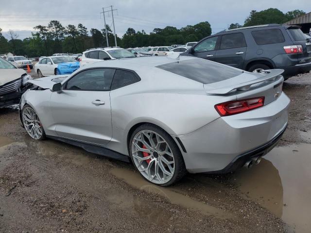 1G1FH1R71G0121101 - 2016 CHEVROLET CAMARO SS SILVER photo 2