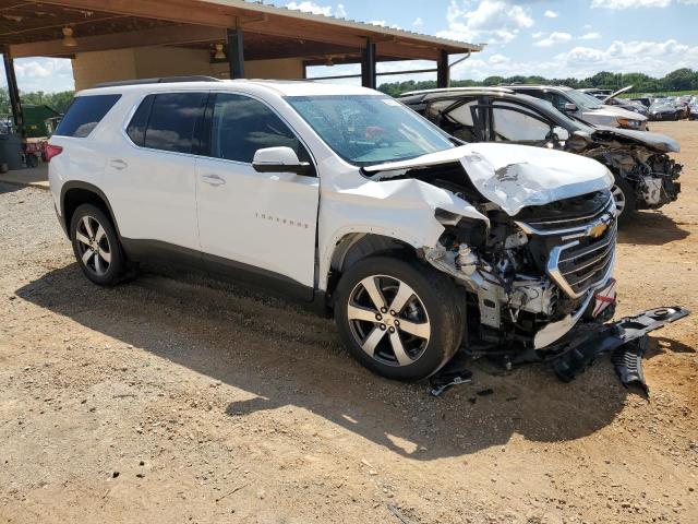 1GNERHKWXMJ267326 - 2021 CHEVROLET TRAVERSE LT WHITE photo 4