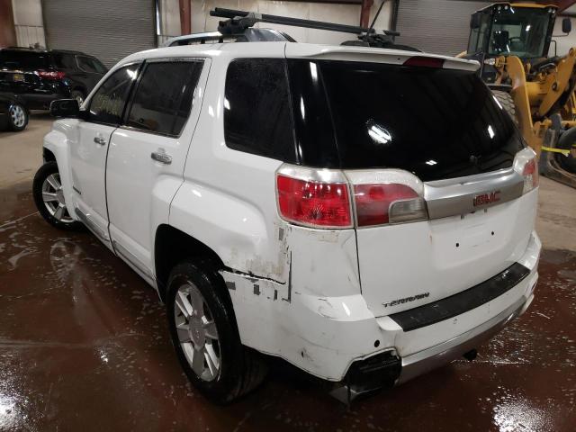 2GKFLUE35F6423821 - 2015 GMC TERRAIN DENALI WHITE photo 3