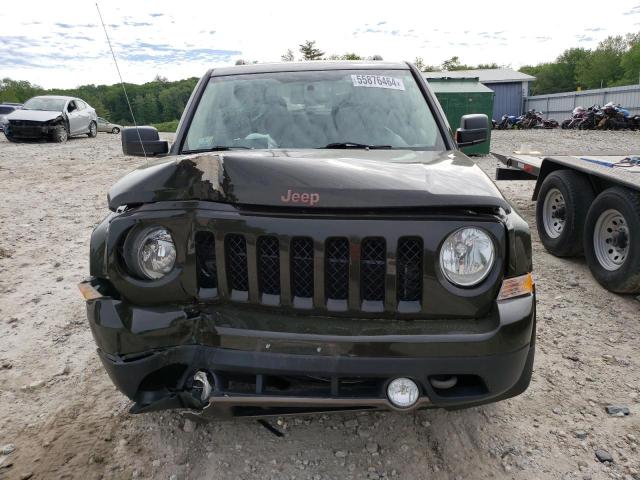 1C4NJRBB2HD205491 - 2017 JEEP PATRIOT SPORT GREEN photo 5