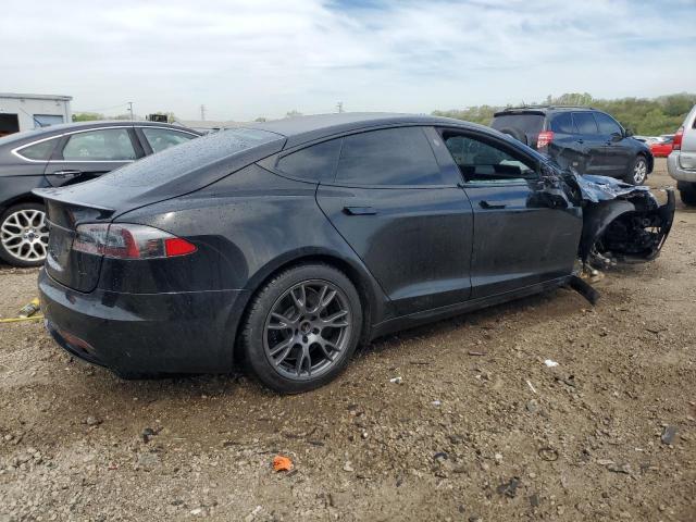 5YJSA1E6XMF456295 - 2021 TESLA MODEL S 黑色 照片 3